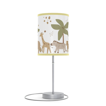 Modern Safari Animals Lamp, Jungle Nursery Decor - Modern Safari