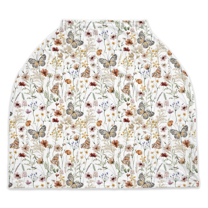 Wildflowers Car Seat Covers, Floral nursing up - Butterfly Garden