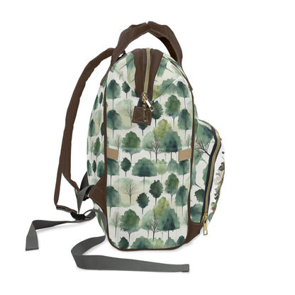 Personalized Bear diaper bag | Woodland baby backpack -