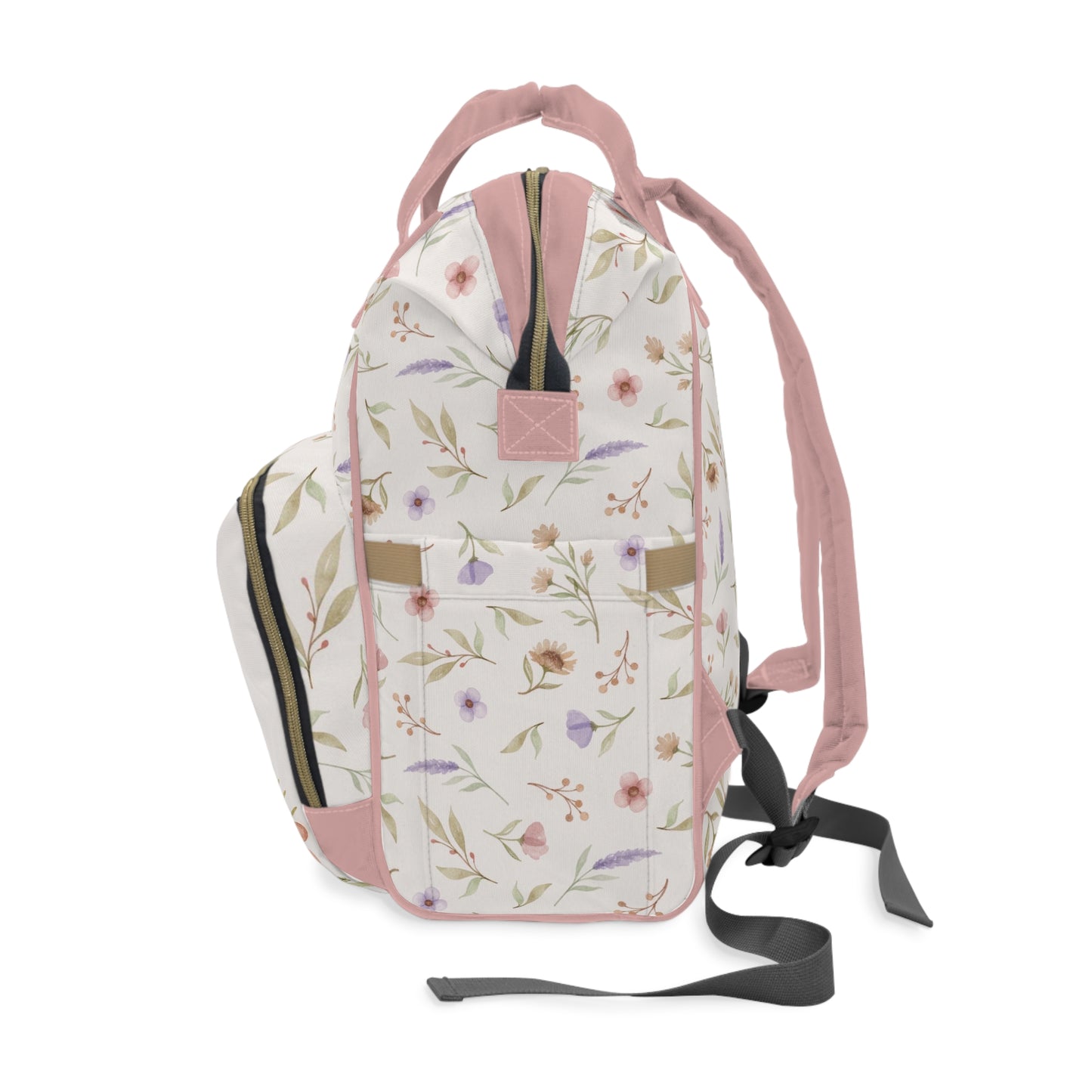 Personalized Woodland diaper bag | Forest animals baby backpack - Baby woodland