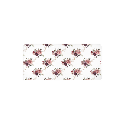 Roses Floral Changing Pad Cover - Rose Bloom