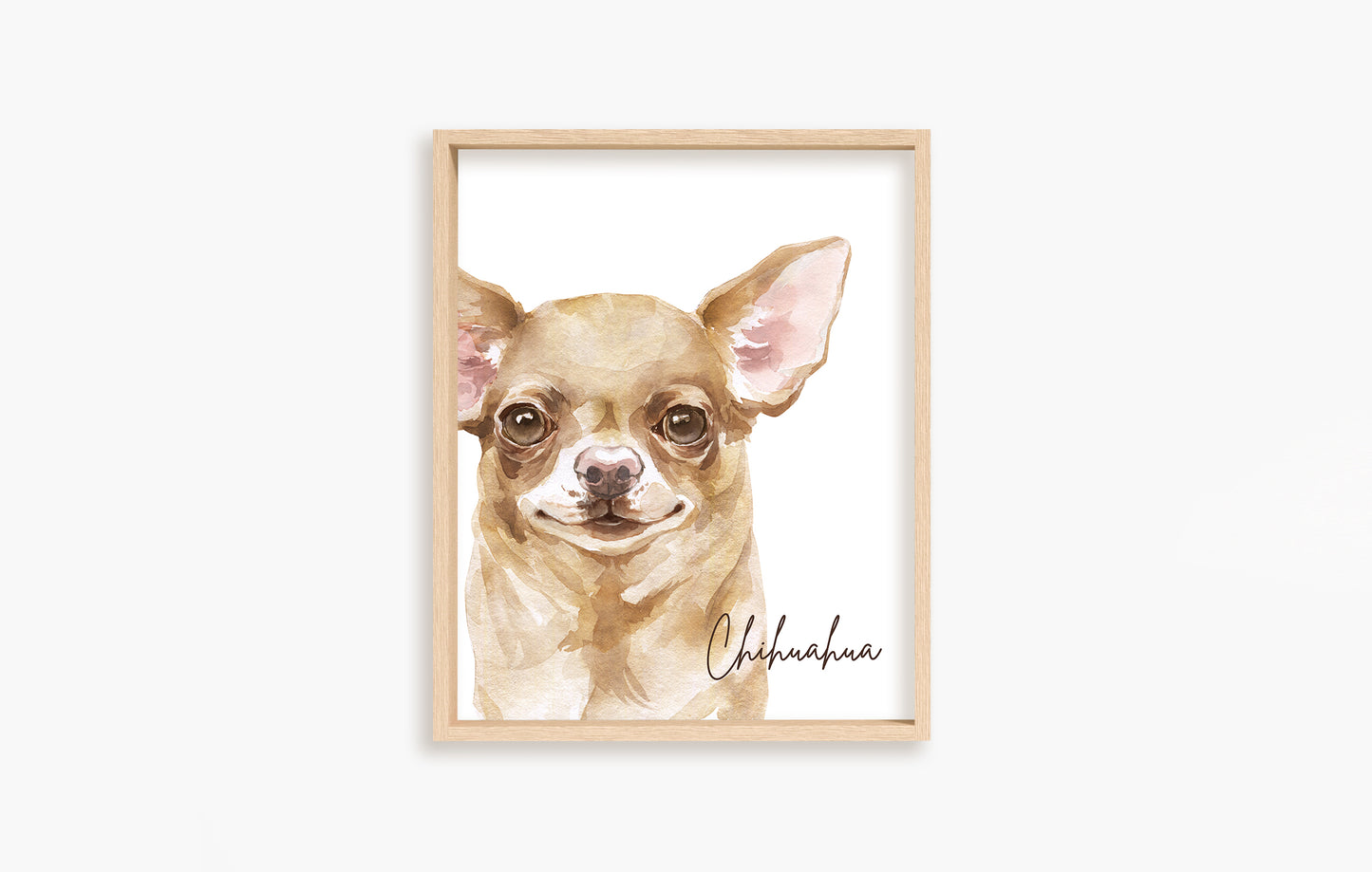 Chihuahua Wall Art, Dog Nursery Print