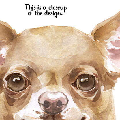 Chihuahua Wall Art, Dog Nursery Print