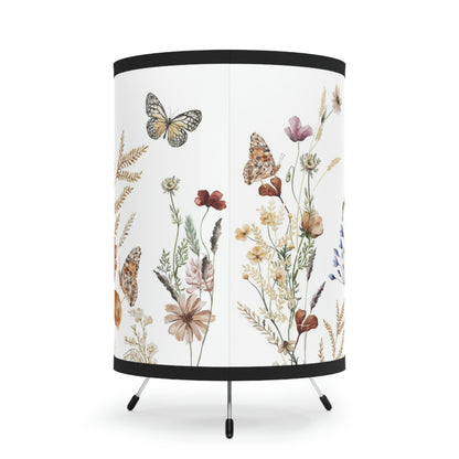 Wildflower lamp, Wildflower nursery decor - Butterfly Garden